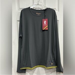Cotopaxi Men's Small Sombra Long-Sleeve Sun Shirt Cinder Grey NWT UPF 50